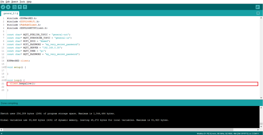 Arduino custom library and pubsubclient call back - All about ...