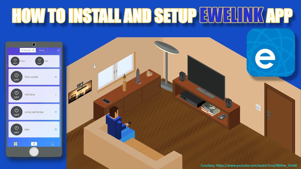 How to pair Sonoff Switches with eWelink? All about Automation Home